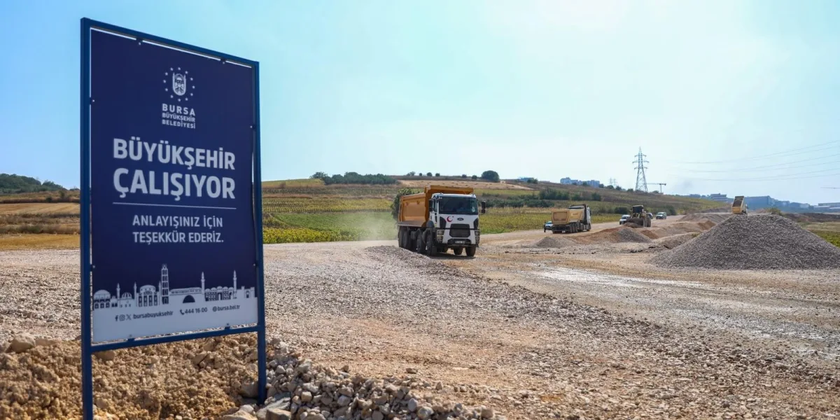 Bursa Büyükşehir'den Görükle'ye yeni ulaşım aksı