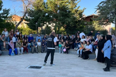 EGM'den uyuşturucuyla mücadelede farkındalık çalışması