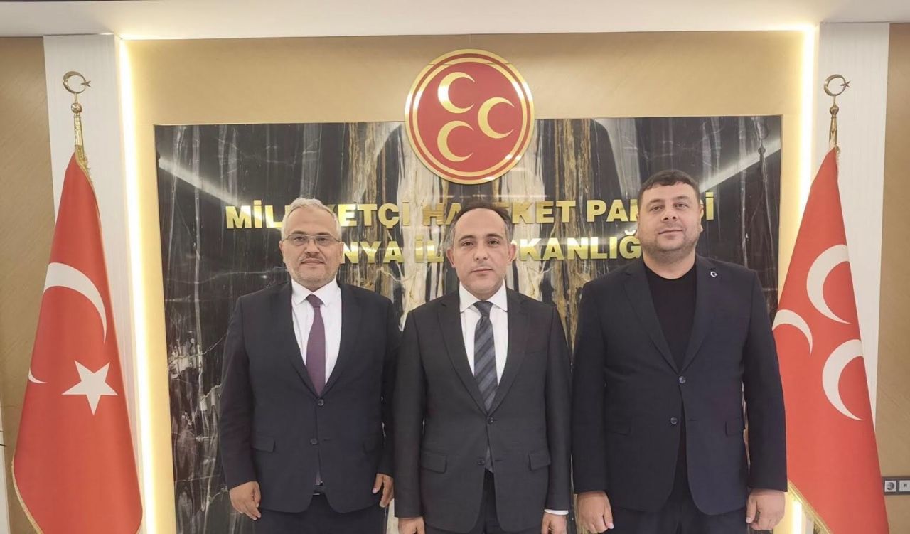 MHP İl Başkanlığı’nı ziyaret ettiler