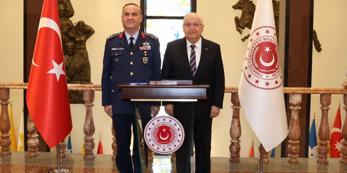 Bakan Güler, Hava Kuvvetleri Komutanı Dalkıran’ı kabul etti