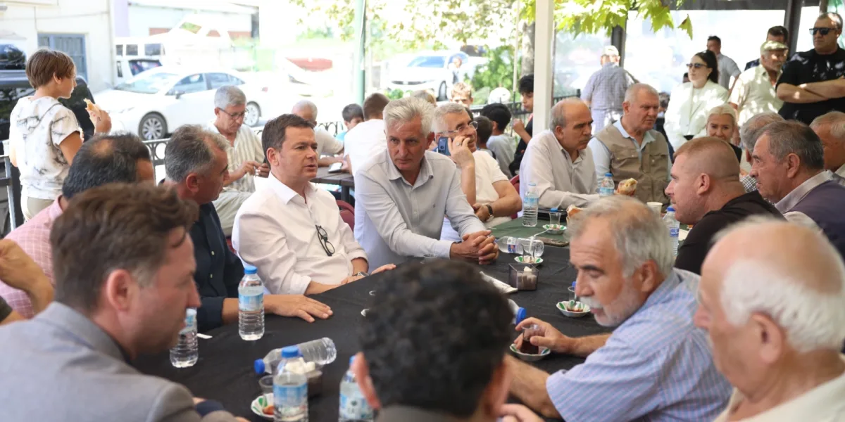 Bursa Osmangazi'de Başkan Aydın sorunları yerinde dinliyor