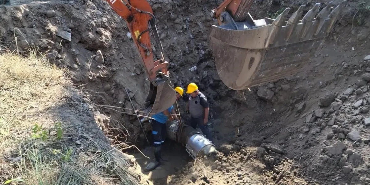 Balıkesir'de 40 yıllık içme suyu hattında bakım ve onarım