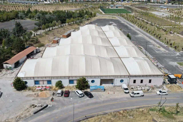 Ankara'da Göksu Parkı’ndaki pazar yeri yenileniyor