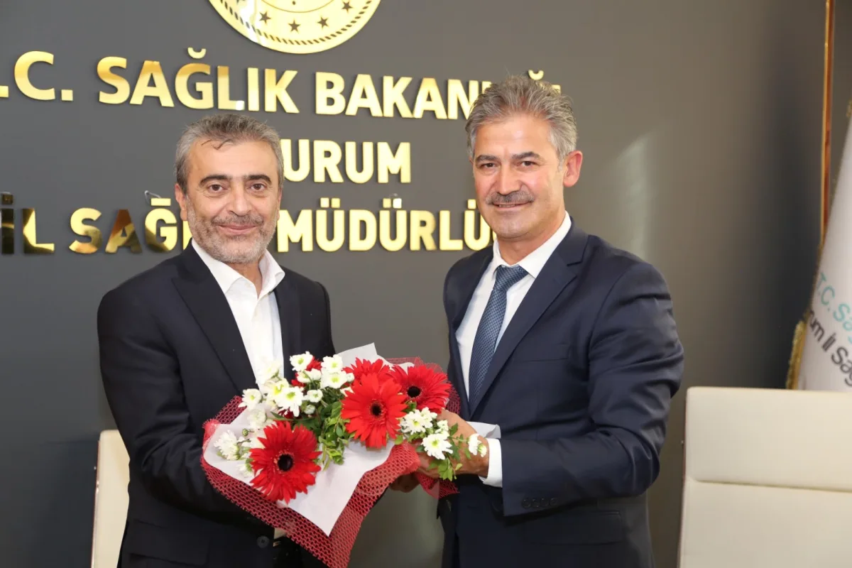 Erzurum'un Yeni Sağlık Müdürü Dr. Mehmet Meral