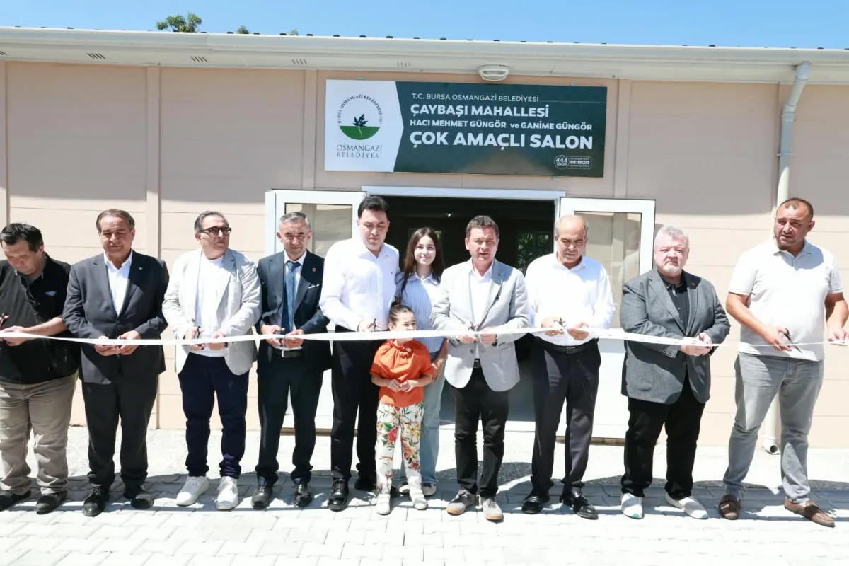 Osmangazi’de Çaybaşı Mahallesi’ne çok amaçlı salon