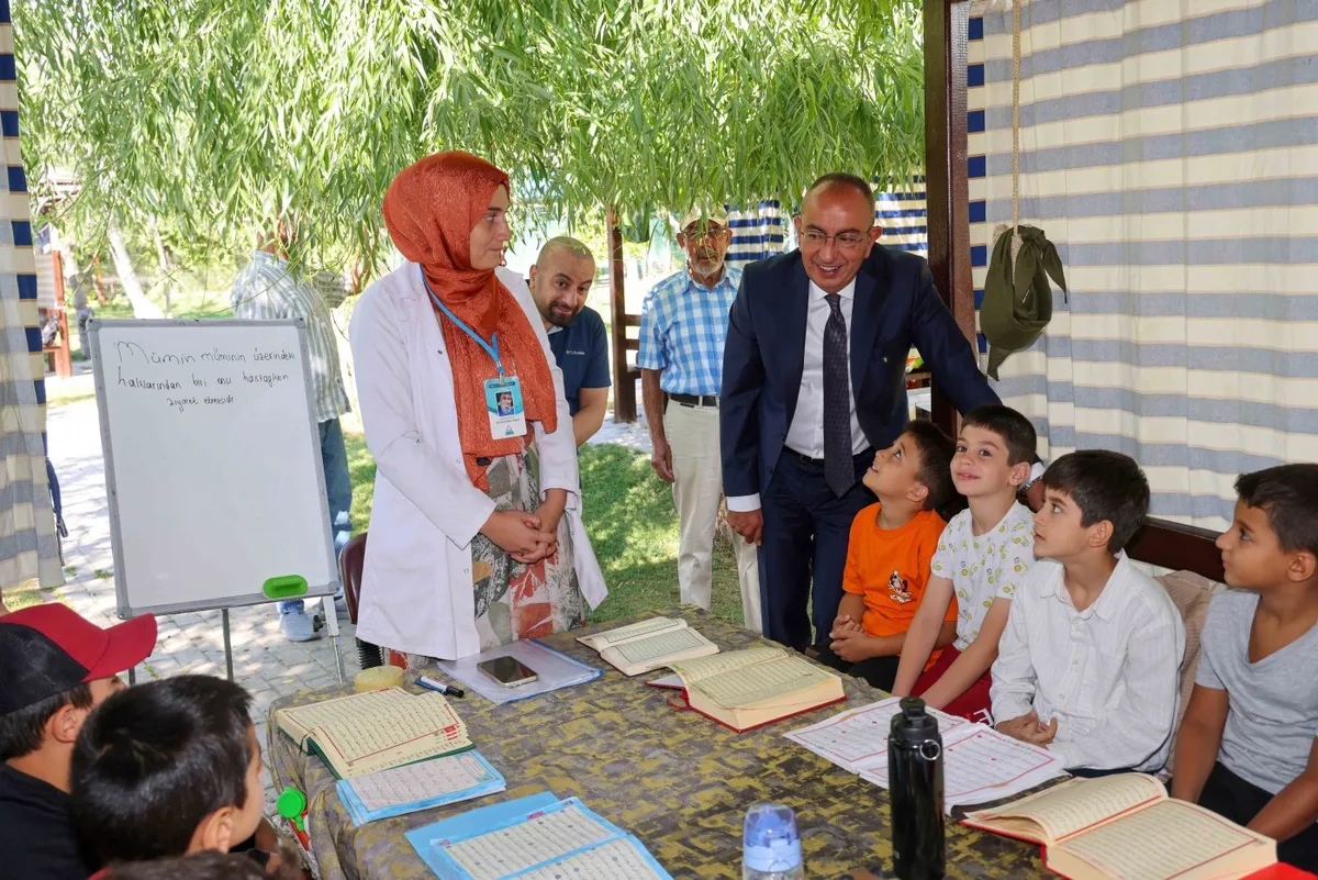 Meram'da 20 yıllık Kur'an kursuna 1050 öğrenci: At biniciliği de var