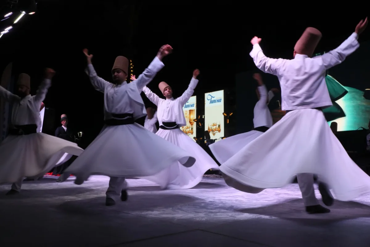 Konya Sema Topluluğu Tunus'ta büyülendi