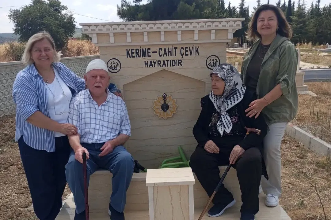 Hayırsever çiftten mezarlığa 'hayat' çeşmesi