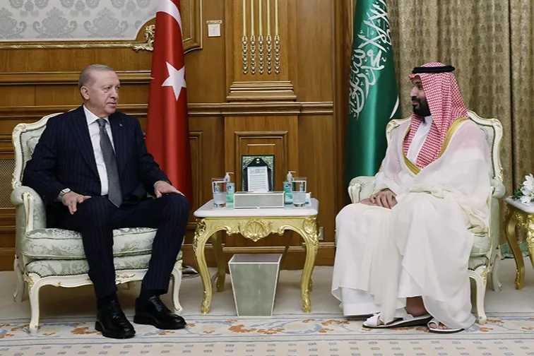 Erdoğan, Mekke'de Muhammed bin Selman ile görüştü