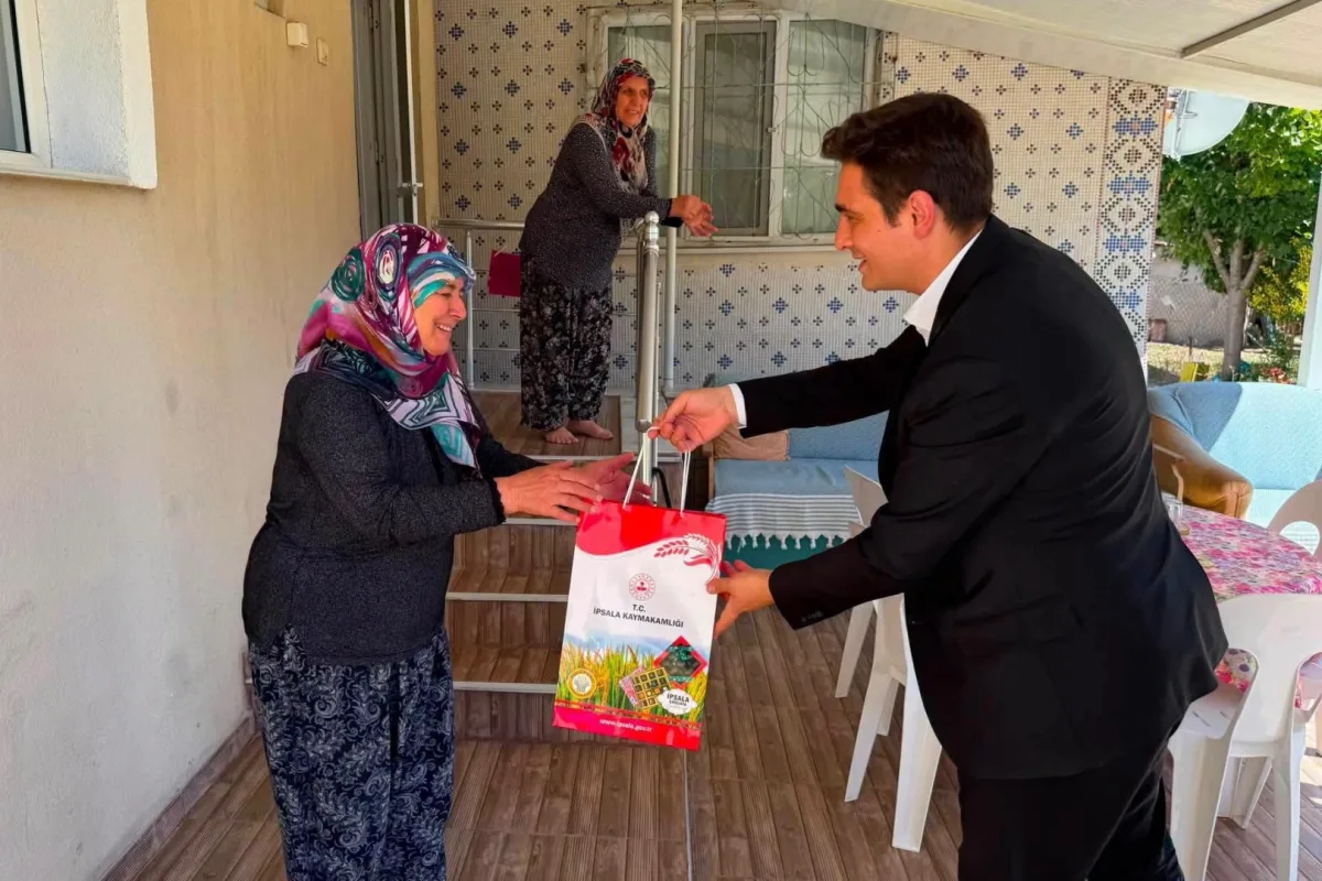 Kaymakam Güzel şehit ailesi ve gazileri ziyaret etti
