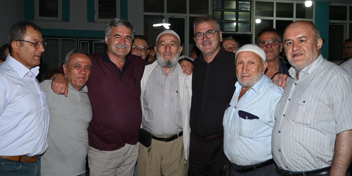 Ustaoğlu, Çavuş Mahallesi’nde hemşehrileriyle buluştu