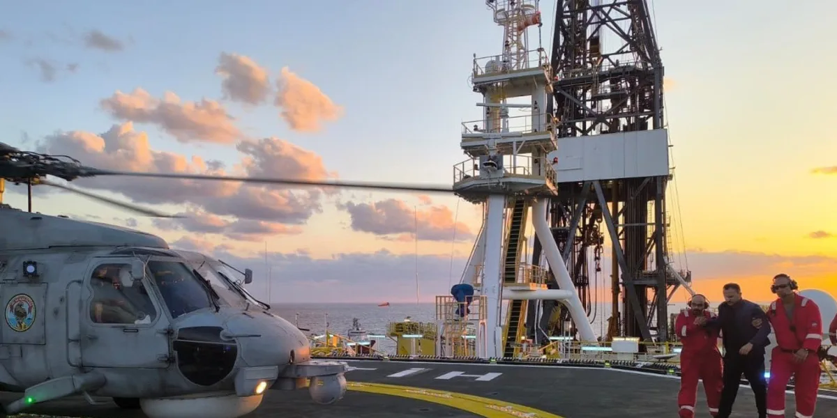 Fatih sondaj gemisinde iş kazası!