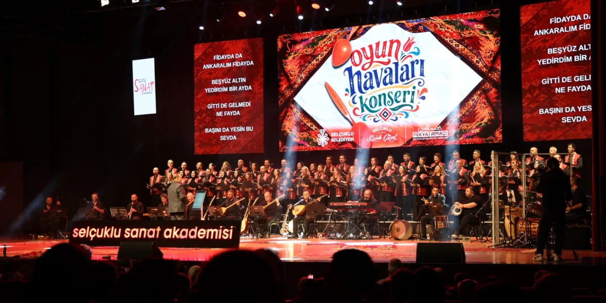 Selçuklu Sanat Akademisi’nden Oyun Havaları Konseri