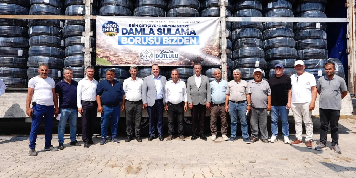 Manisa'da Alaşehirli 1.159 çiftçiye destek