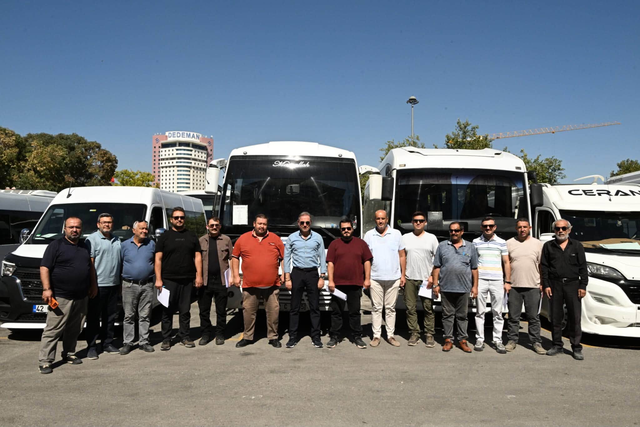 Konya’da eğitim dönemi öncesi okul servisleri kontrol ediliyor