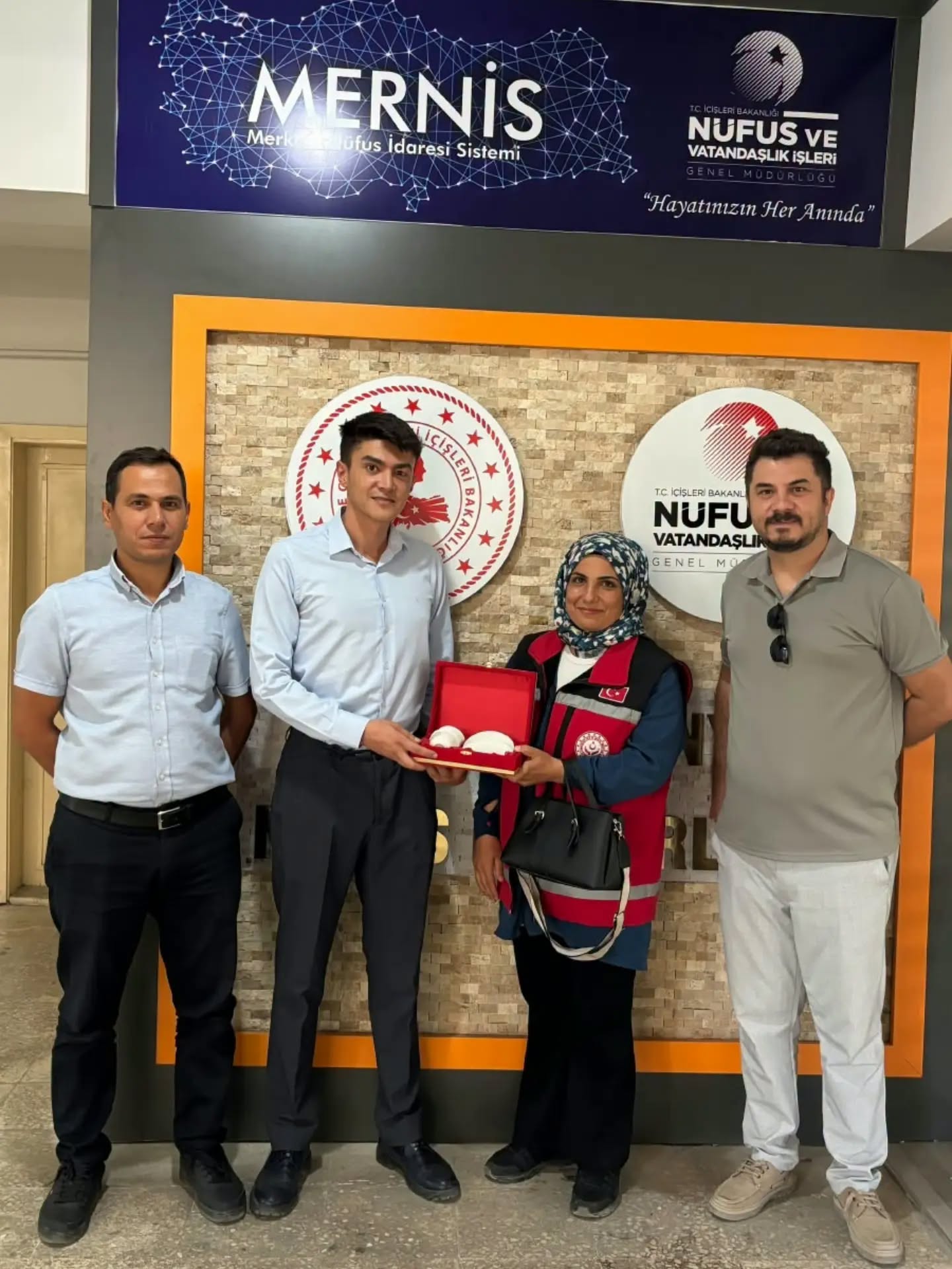 Kahraman gazilere anlamlı ziyaret