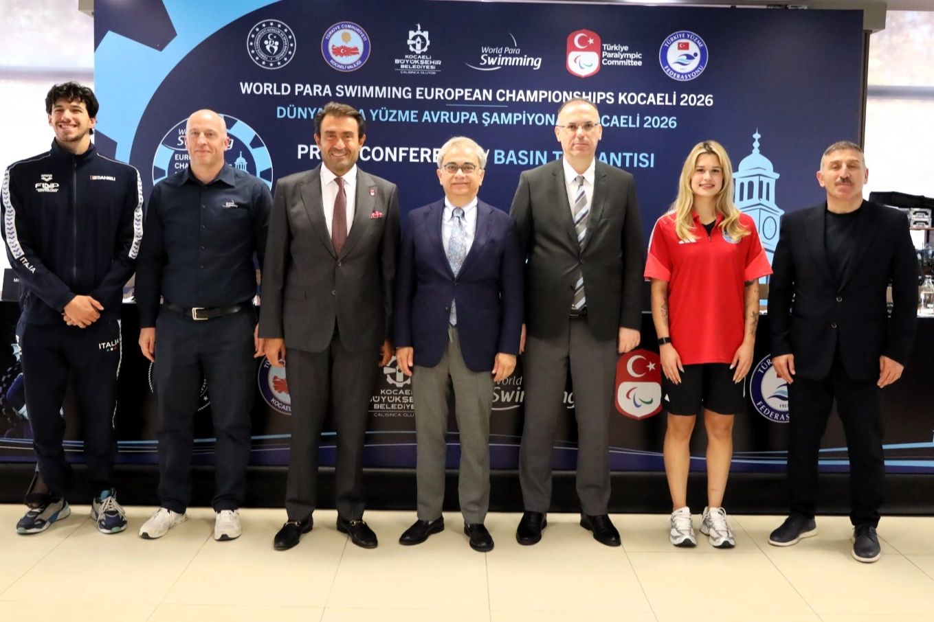 Kocaeli’de Avrupa Para Yüzme Şampiyonası tanıtıldı