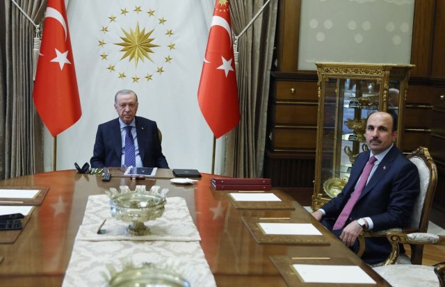 Altay, Cumhurbaşkanı Erdoğan’ı ziyaret etti