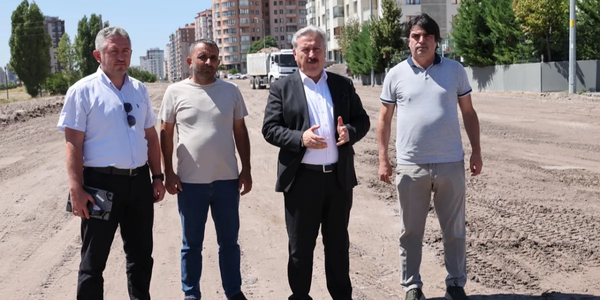 Kayseri Melikgazi'den ulaşıma taze soluk