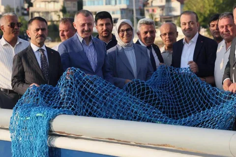 Kocaeli’de ilk ağ denize atıldı