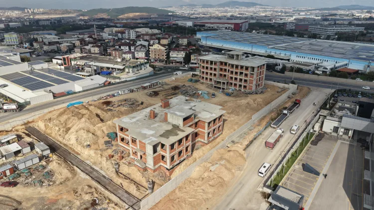Doğa Madencilik Meslek Lisesi’nin kaba inşaatı bitti
