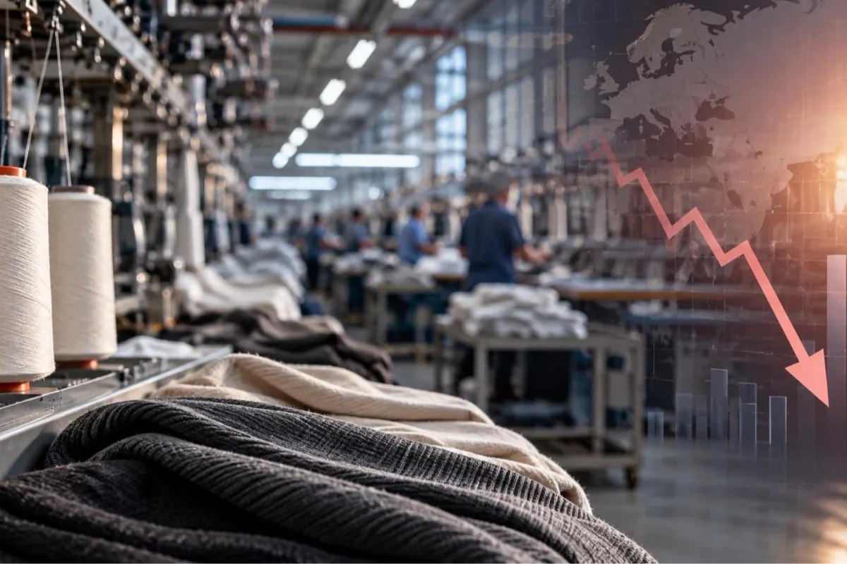 Tekstil PMI 44,1’e düştü: siparişler çekici düşüş