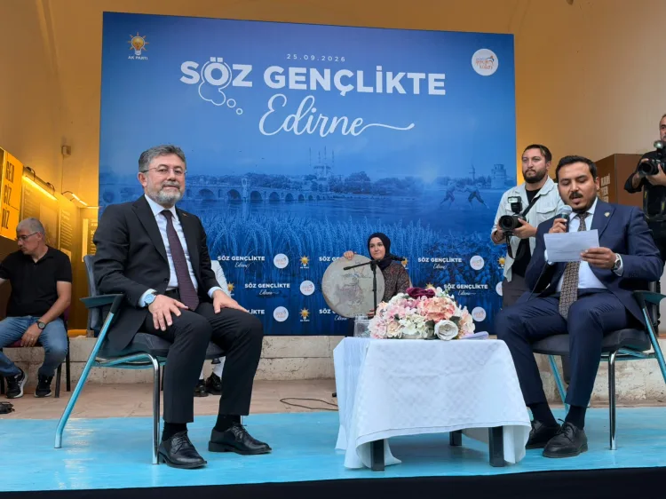 Edirne'de gençlerin talepleri Bakan Yumaklı’ya iletildi