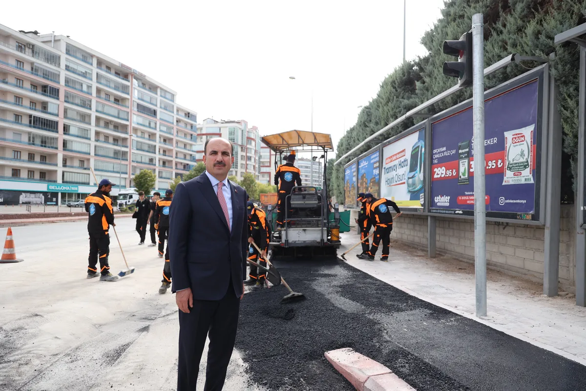 Konya’da Bisiklet Yolları İçin Özel Tamir Ekibi Kuruldu