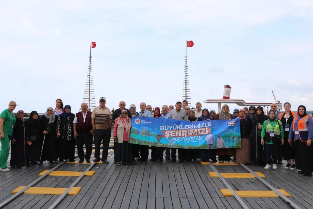 Samsun’da yaşlılar için tatil kampı başladı