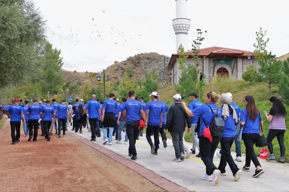 Keçiören’de ‘Bağımlılığa Değil, Hayata Bağlan’ Yürüyüşü