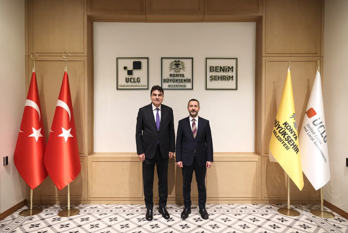Musa Heybet Konya Büyükşehir Belediyesi'ni Ziyaret Etti