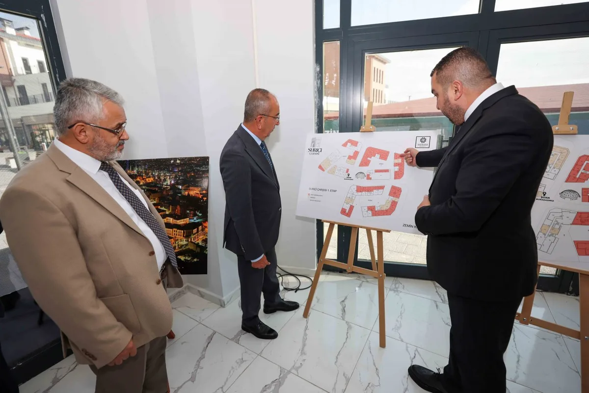 Suriçi Çarşısı 1. Etap İşyerleri Satışına Başlandı