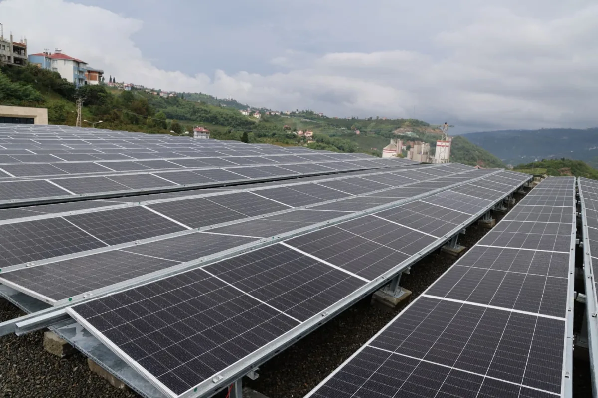 Trabzon’da Akoluk Tesisine Güneş Enerji Sistemi kuruldu