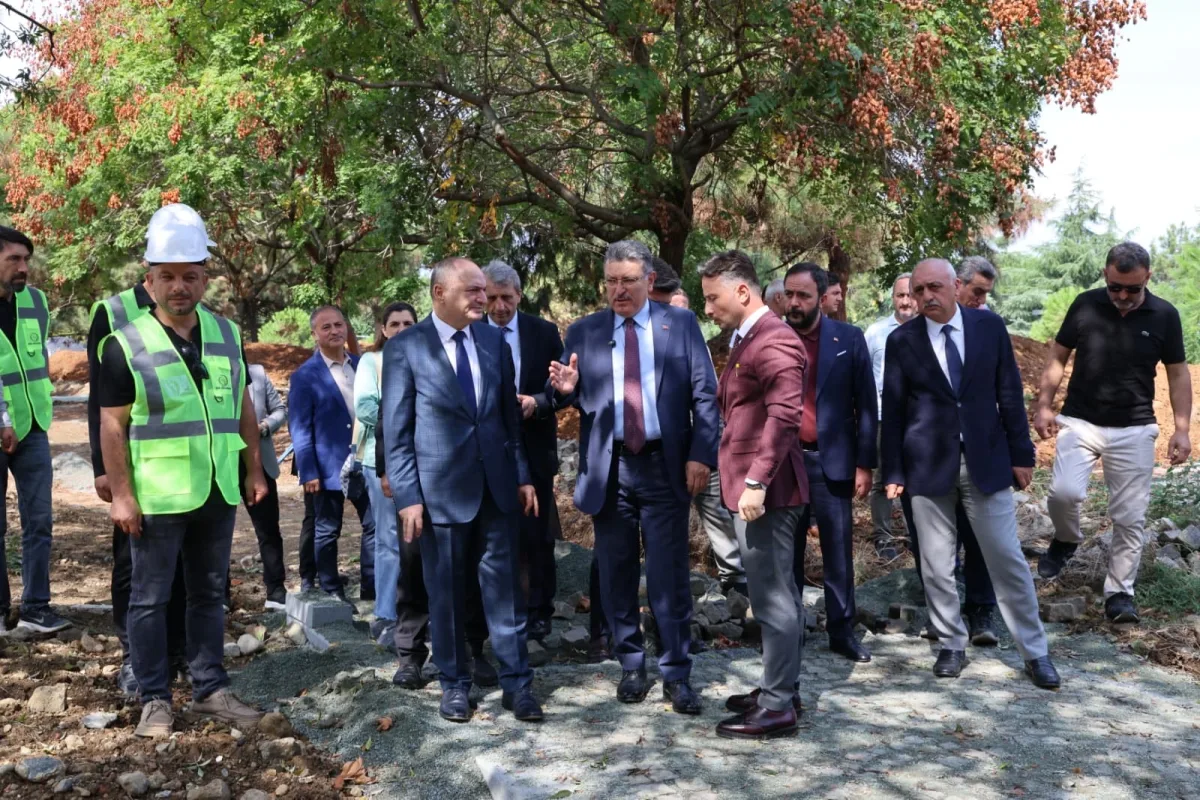 Trabzon’un 100. Yıl Parkı çalışmaları %65 tamamlandı