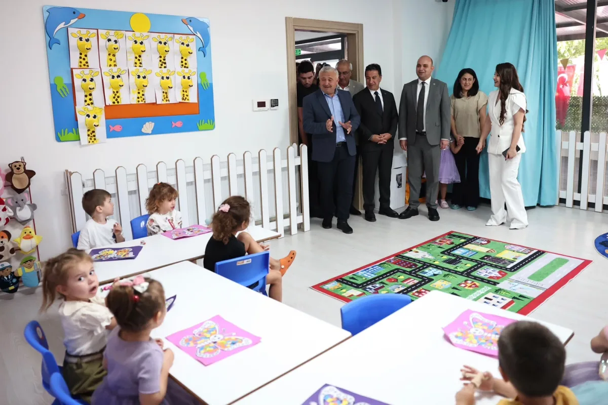 Muğla'da 9. Gündüz Bakımevi Kavaklıdere'de hizmete başladı