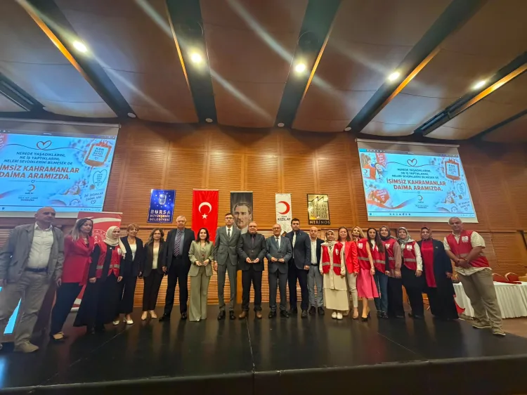 Bursa okullarında 18 bin 67 ünite kan toplandı
