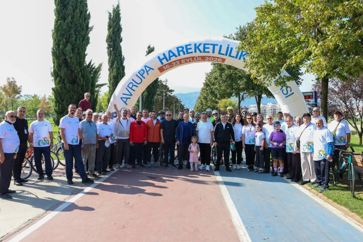 Bursa’da Hareketlilik Haftası sağlık etkinlikleri başladı