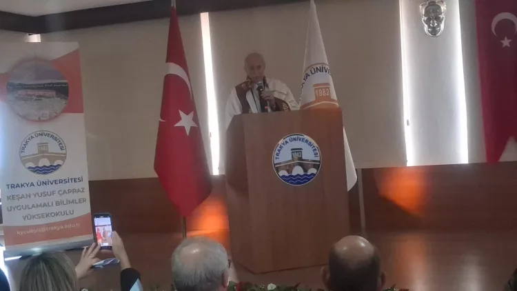 Trakya Üniversitesi Keşan Yusuf Çapraz MYO’da akademik açılış