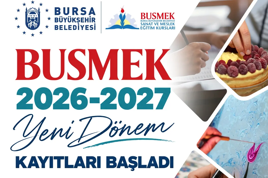 BUSMEK'te 2026-2027 eğitim dönemi kayıtları başladı