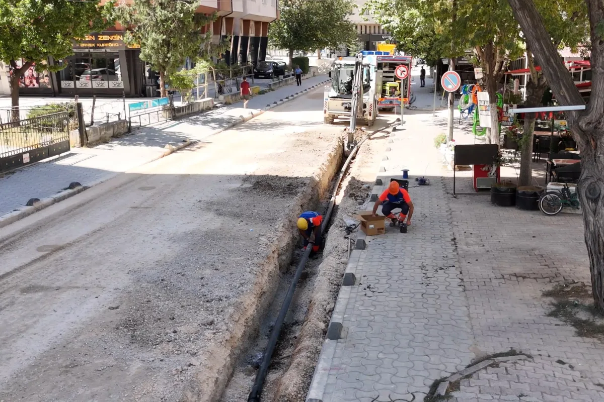 Konya'da iki mahallede KOSKİ altyapı yenilendi