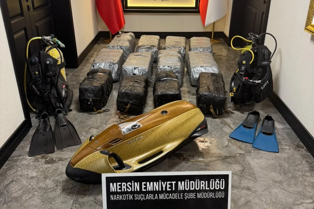 Güney Amerika’dan gelen gemide 350 kg kokain yakalandı