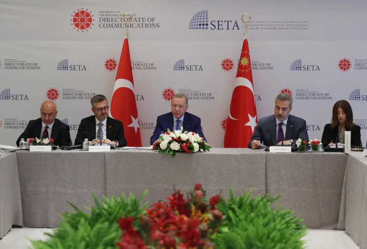Cumhurbaşkanı Erdoğan New York’ta ABD’li Düşünce Kuruluşlarıyla Buluştu