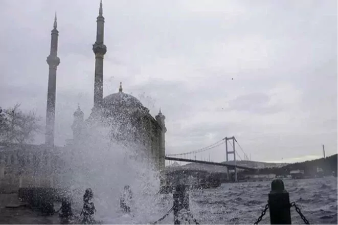 7 Bölgede Kuvvetli Yağış ve Rüzgar Uyarısı