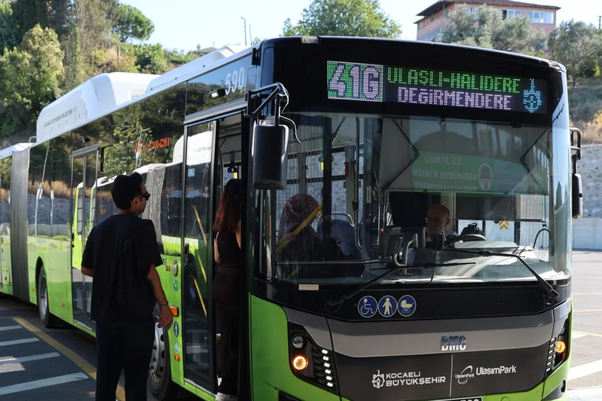 Kocaeli 41G Hattıyla Güney Aksinde Ulaşım Kolaylaştı