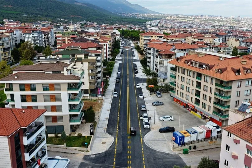 Gerzele’de Hakkı Dereköylü Caddesi yenilendi