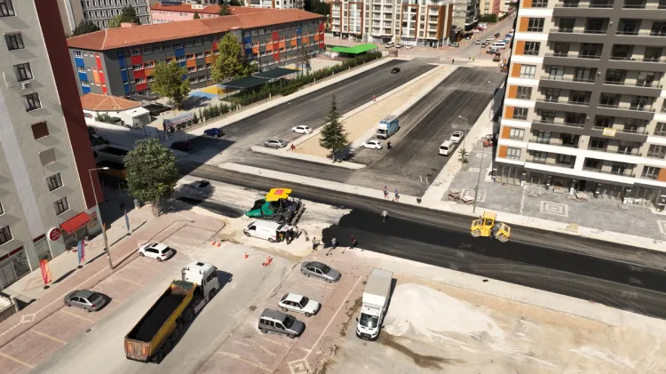 Konya Selçuklu'da asfalt çalışmaları sürüyor