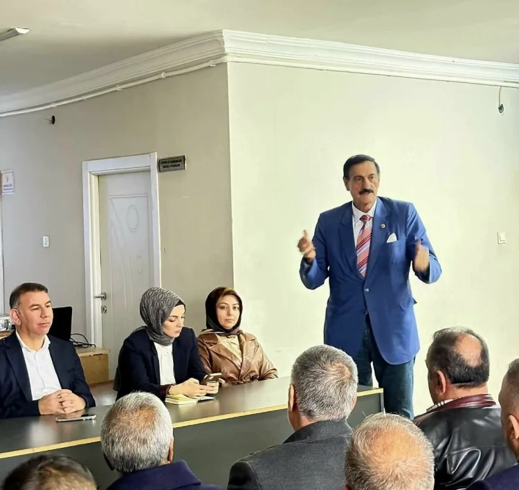 AK Partili Talay: "Makam değil, sorumluluk; unvan değil, hizmet"