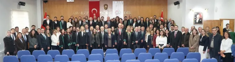 Bursa Barosu’nda Yener Poroy dönemi resmen başladı