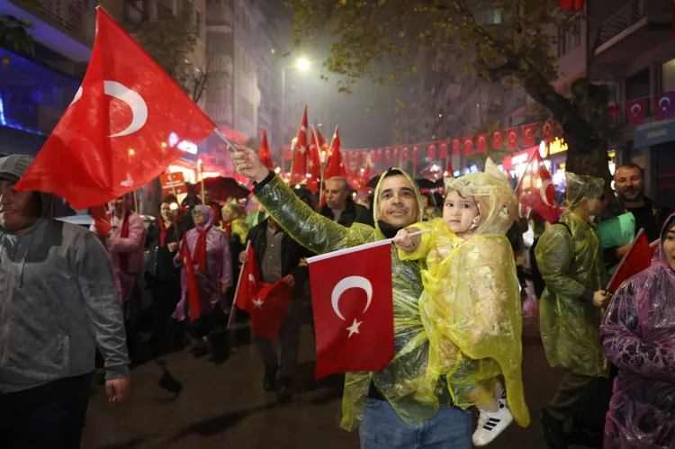 Bursa’da Cumhuriyet coşkusu