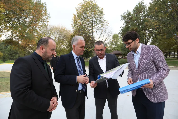 İnegöl’de Yeni Kaykay Parkı İçin Çalışmalarda Sona Gelindi